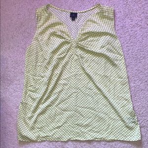 Sleeveless blouse - BRIGHT yellow